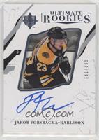 Ultimate Rookies Autographs - Jakob Forsbacka-Karlsson #/399