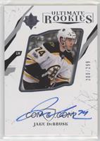 Ultimate Rookies Autographs - Jake DeBrusk #/299