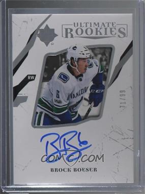 2017-18 Ultimate Collection - [Base] #93 - Ultimate Rookies Autographs - Brock Boeser /99