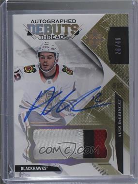 2017-18 Ultimate Collection - Debut Threads Patch #DTA-AD - Alex DeBrincat /49