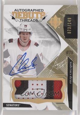 2017-18 Ultimate Collection - Debut Threads Patch #DTA-FC - Filip Chlapik /149