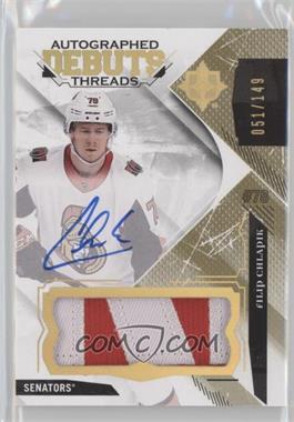 2017-18 Ultimate Collection - Debut Threads Patch #DTA-FC - Filip Chlapik /149