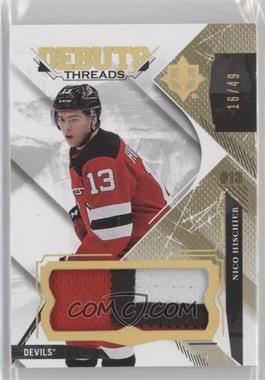 2017-18 Ultimate Collection - Debut Threads Patch #DTA-NH - Nico Hischier /49