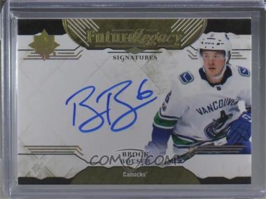 2017-18 Ultimate Collection - Future Legacy Signatures #FLS-BB - Brock Boeser