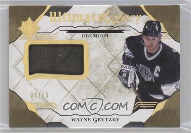 2017-18 Ultimate Collection - Ultimate Legacy Jersey - Premium Material #UL-WG - Wayne Gretzky /15