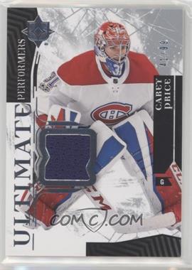 2017-18 Ultimate Collection - Ultimate Performers Jersey #UP-CP - Carey Price /99