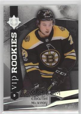 2017-18 Ultimate Collection - VIP Rookies #VIPR-3 - Tier 2 - Charlie McAvoy