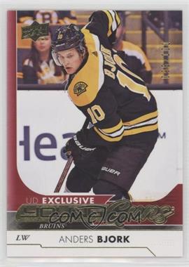 2017-18 Upper Deck - [Base] - Exclusives #203 - Young Guns - Anders Bjork /100