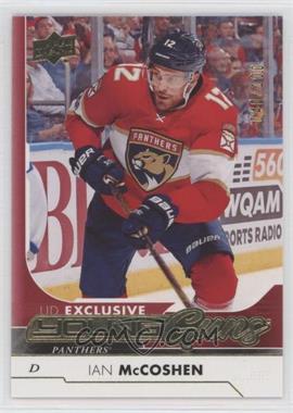 2017-18 Upper Deck - [Base] - Exclusives #220 - Young Guns - Ian McCoshen /100