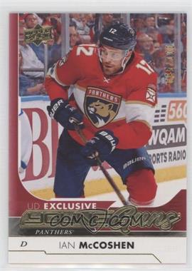 2017-18 Upper Deck - [Base] - Exclusives #220 - Young Guns - Ian McCoshen /100