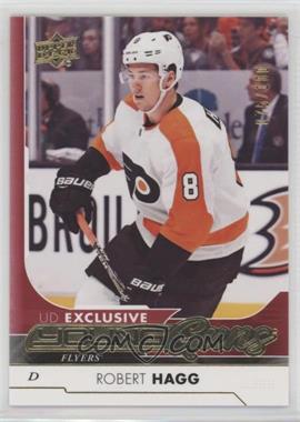 2017-18 Upper Deck - [Base] - Exclusives #232 - Young Guns - Robert Hagg /100