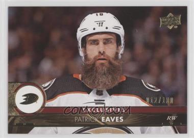 2017-18 Upper Deck - [Base] - Exclusives #255 - Patrick Eaves /100