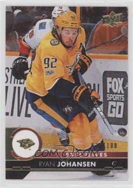 2017-18 Upper Deck - [Base] - Exclusives #356 - Ryan Johansen /100