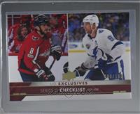 Checklist - Alexander Ovechkin, Steven Stamkos [COMC RCR Mint or…