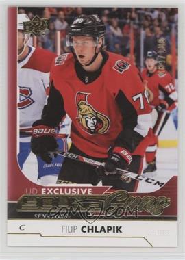 2017-18 Upper Deck - [Base] - Exclusives #472 - Young Guns - Filip Chlapik /100