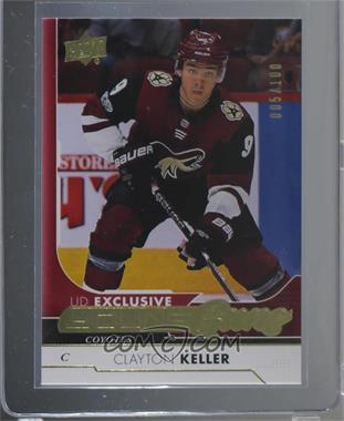 2017-18 Upper Deck - [Base] - Exclusives #477 - Young Guns - Clayton Keller /100 [COMC RCR Mint or Better]