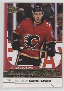 2017-18 Upper Deck - [Base] - Exclusives #497 - Young Guns - Andrew Mangiapane /100