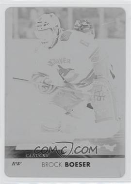 2017-18 Upper Deck - [Base] - Printing Plate Black #247 - Young Guns - Brock Boeser /1