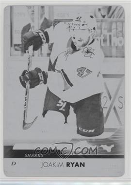 2017-18 Upper Deck - [Base] - Printing Plate Black #492 - Young Guns - Joakim Ryan /1