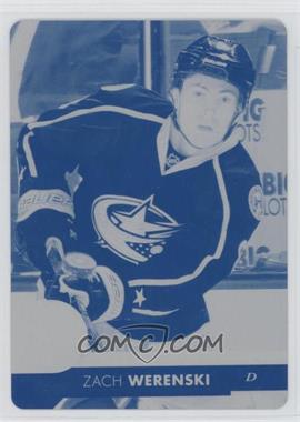 2017-18 Upper Deck - [Base] - Printing Plate Cyan #56 - Zach Werenski /1