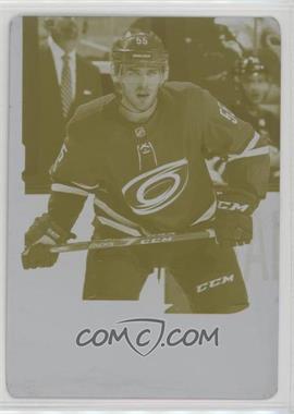 2017-18 Upper Deck - [Base] - Printing Plate Yellow #475 - Young Guns - Roland McKeown /1