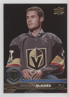 2017-18 Upper Deck - [Base] - Silver Foil #185 - Brayden McNabb