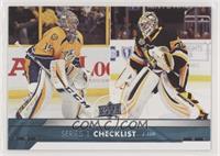 Checklist - Pekka Rinne, Matt Murray