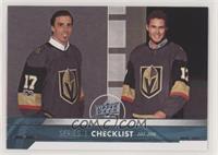 Checklist - Marc-Andre Fleury, Brayden McNabb