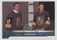 Checklist - Marc-Andre Fleury, Brayden McNabb [Good to VG‑EX]