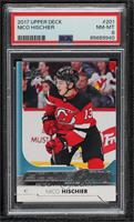 Young Guns - Nico Hischier [PSA 8 NM‑MT]