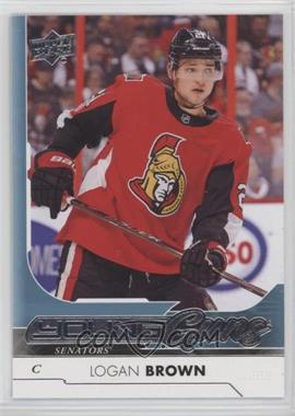 2017-18 Upper Deck - [Base] #217 - Young Guns - Logan Brown