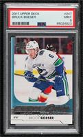 Young Guns - Brock Boeser [PSA 9 MINT]