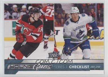 2017-18 Upper Deck - [Base] #250 - Young Guns - Nico Hischier, Brock Boeser