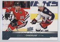 Checklist - Brandon Saad, Artemi Panarin