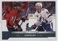 Checklist - Alexander Ovechkin, Steven Stamkos