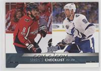 Checklist - Alexander Ovechkin, Steven Stamkos