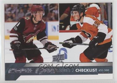 2017-18 Upper Deck - [Base] #500 - Young Guns - Clayton Keller, Nolan Patrick