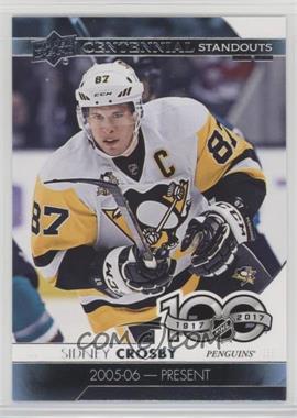 2017-18 Upper Deck - Centennial Standouts #CS-87 - Sidney Crosby