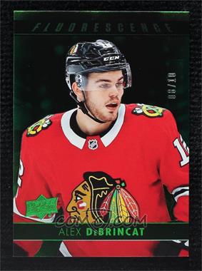 2017-18 Upper Deck - Fluorescence - Green #F-26 - Alex DeBrincat /10