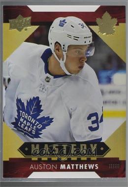 2017-18 Upper Deck - Mastery Achievement #M-A - Stars - Auston Matthews