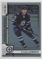 Marquee Rookies - Brendan Lemieux