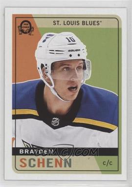 2017-18 Upper Deck - O-Pee-Chee Update - Retro #602 - Brayden Schenn