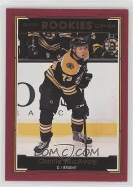 2017-18 Upper Deck - O-Pee-Chee Update Glossy Rookies - Red #R-4 - Charlie McAvoy