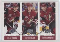 Dylan Strome, Clayton Keller, Christian Fischer