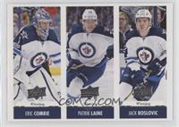 Jack Roslovic, Patrik Laine, Eric Comrie [EX to NM]