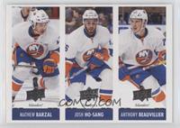 Anthony Beauvillier, Josh Ho-Sang, Mathew Barzal