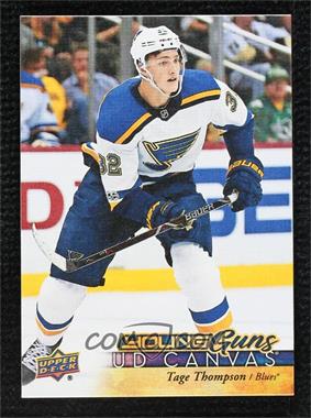 2017-18 Upper Deck - UD Canvas #C100 - Young Guns - Tage Thompson