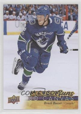 2017-18 Upper Deck - UD Canvas #C223 - Young Guns - Brock Boeser