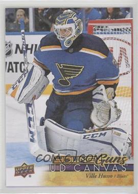 2017-18 Upper Deck - UD Canvas #C236 - Young Guns - Ville Husso