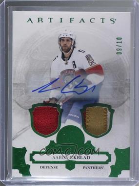 2017-18 Upper Deck Artifacts - [Base] - Emerald Auto Materials #6 - Aaron Ekblad /10